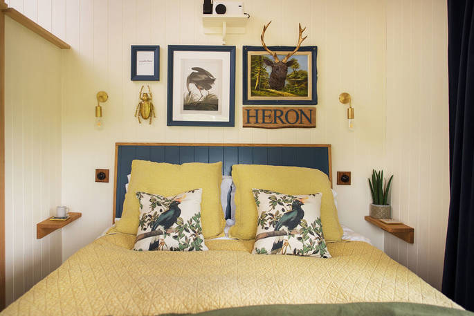 The Heron cabin bed, Sturminster Newton, Dorset