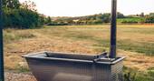 2 - Wood-fired hot tub