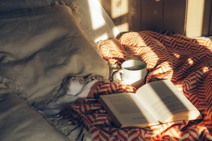 5 - relax in bed
