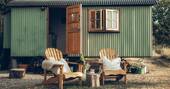 8 - front exterior of the shepherd's hut