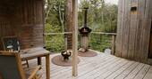 15 - decking with outdoor seating and pizza oven