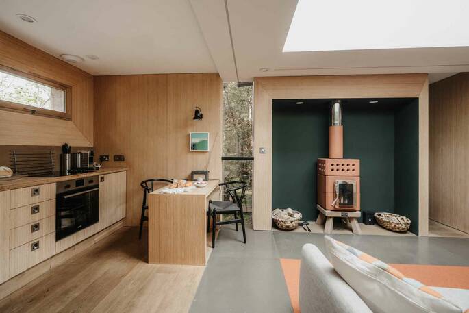 6 - open plan kitchen and living area