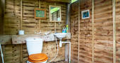 Brickles Camp loo facilities, Stock Gaylard, Sturminster Newton, Dorset