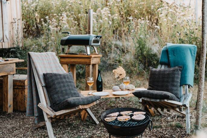 BBQ area