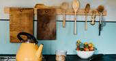 Cooking utensils provided