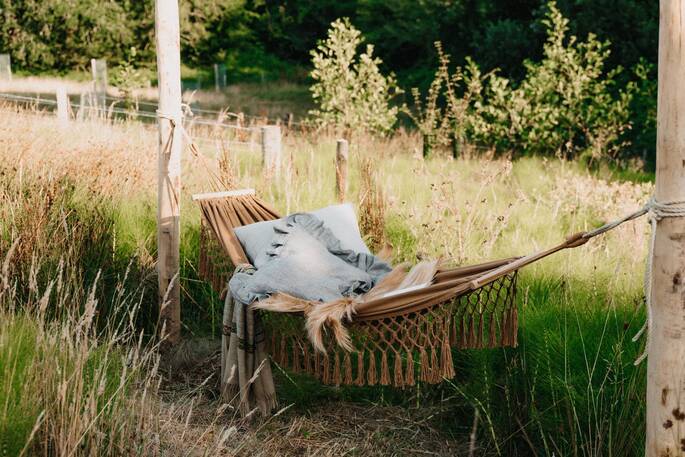 Hammock in the garden