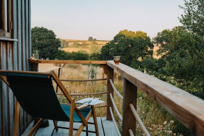 View from the cabin