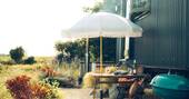 Outdoor seating area