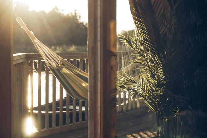 12 - Hammock on the deck