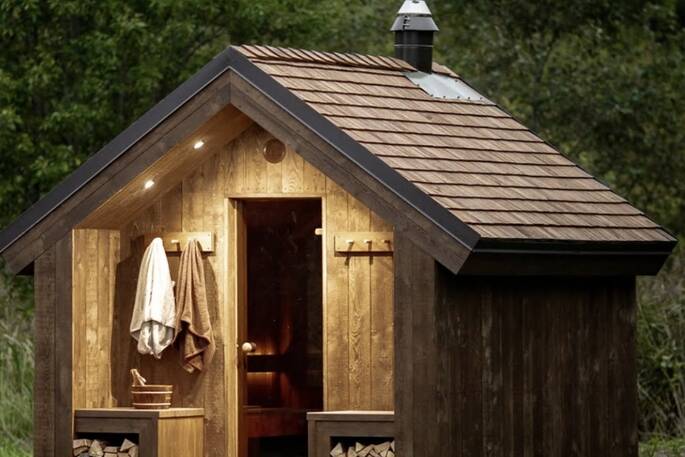 Sauna at Little Long Cabin