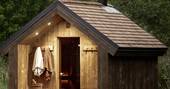 Sauna at Little Long Cabin