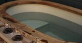 Wood-fired hot tub