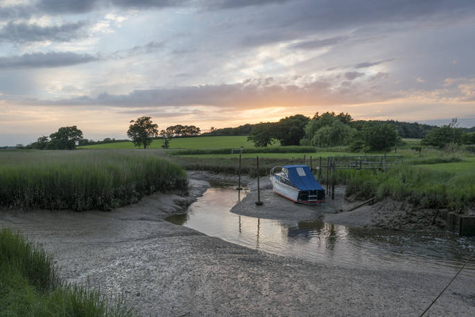 Beautiful surroundings at The Shepherds Hide in Essex 
