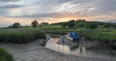 Beautiful surroundings at The Shepherds Hide in Essex 