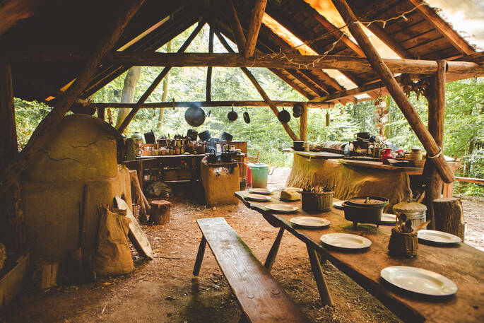 Communal kitchen