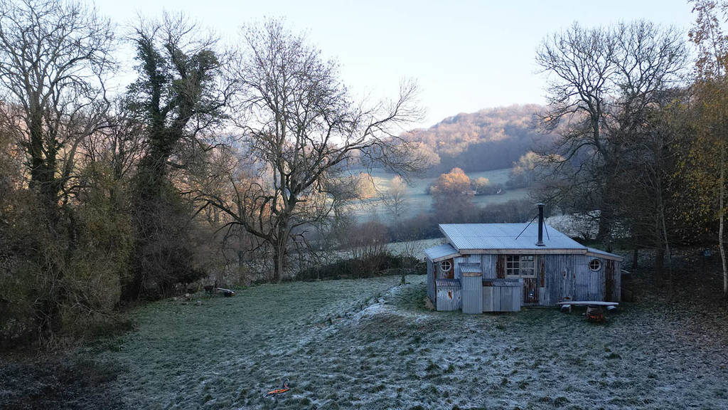 Buzzard’s Reach Cabin in Gloucestershire Canopy & Stars