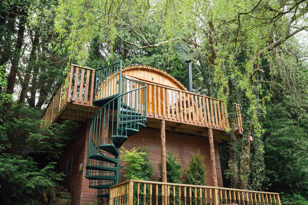 Squirrel's Nest Treehouse Treehouse in Forest of Dean