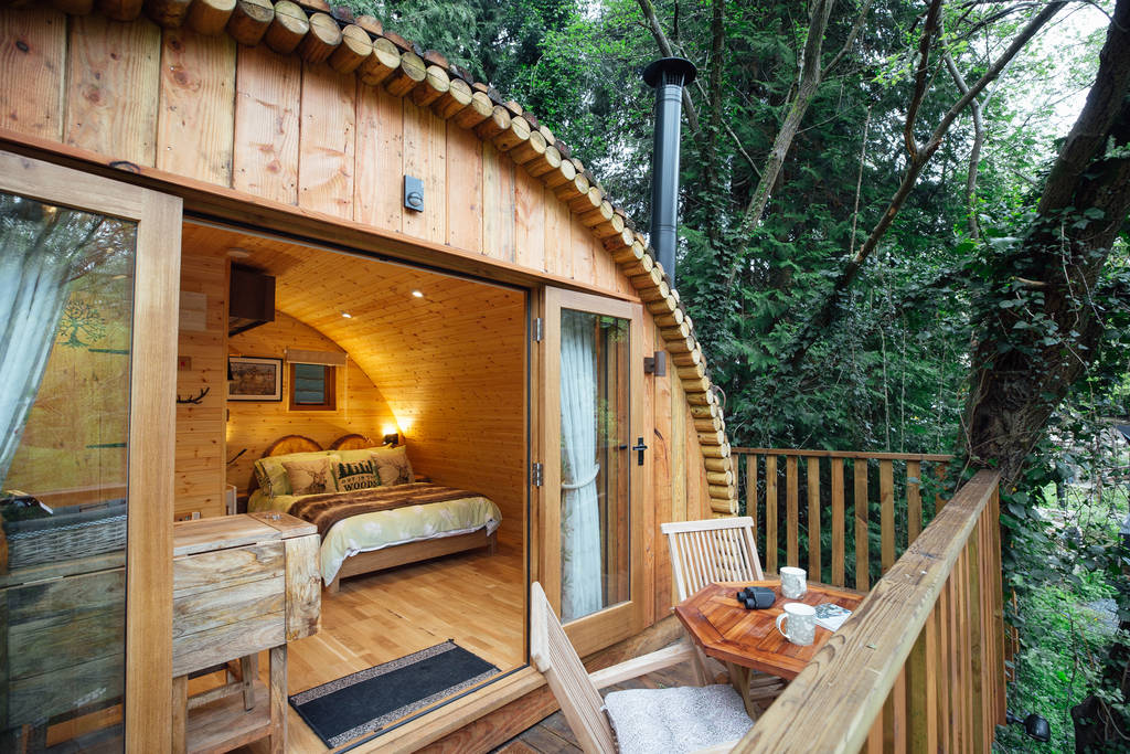 Squirrel's Nest Treehouse Treehouse in Forest of Dean