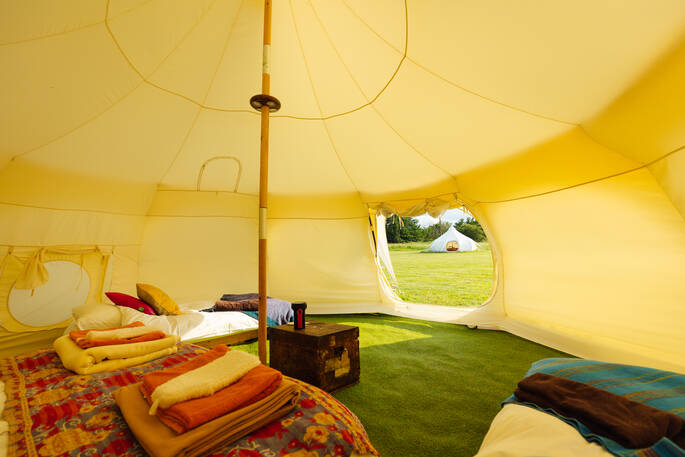 interior bell tent