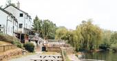 Nearby pub by the river wye
