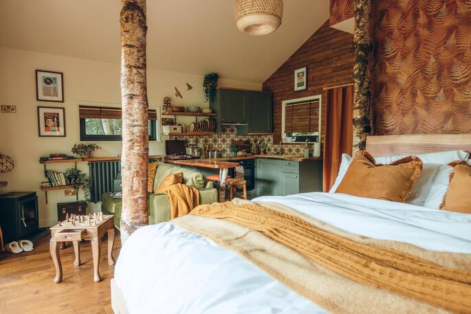 Open plan layout