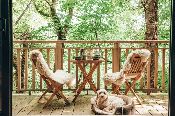 Outdoor seating