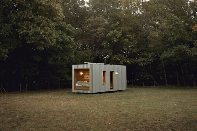 Front exterior of the Hydout