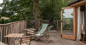 Open out the french doors and let the breeze blow in at Venn Treehouse in Herefordshire