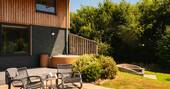 Chestnut at Cynefin Retreats - Lodges - Hot tub and decking