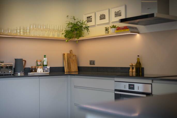 Chestnut at Cynefin Retreats - Lodges - Kitchen
