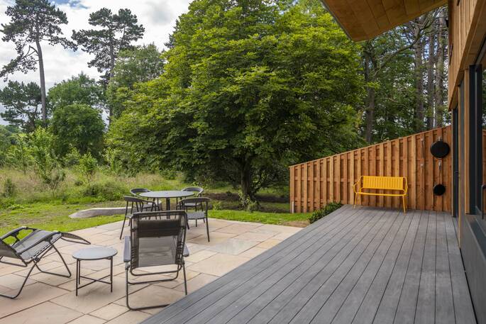 Chestnut at Cynefin Retreats - Lodges - Outdoor Space