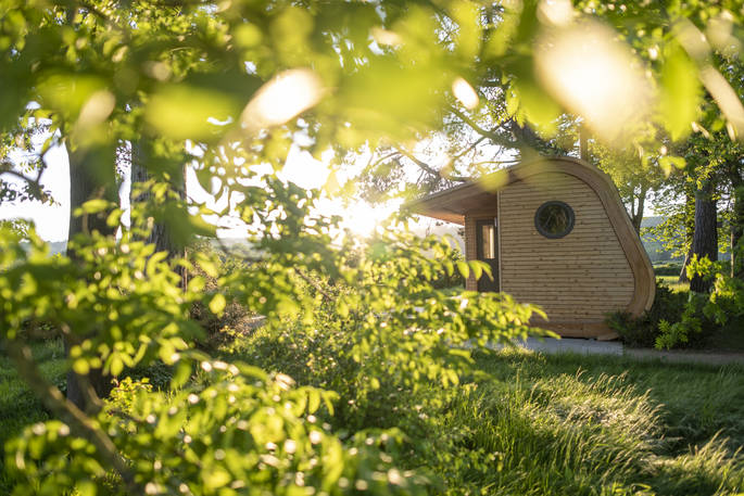 Rowan Cabin, Clifford, Hereford, Herefordshire - photo by Alex Treadway