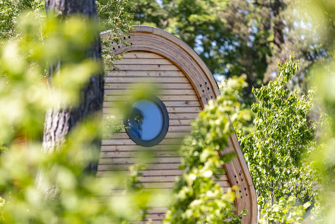 Willow Cabin, Clifford, Hereford, Herefordshire, England - by Alex Treadway