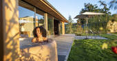 Willow Cabin - hot tub, Clifford, Hereford, Herefordshire, England - by Alex Treadway