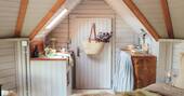 Kitchen equipped with a gas stove