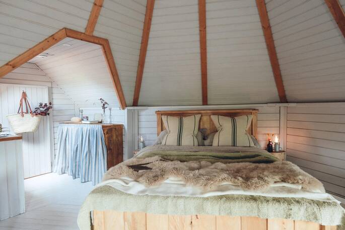 Open plan interior