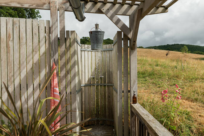 Outdoor shower