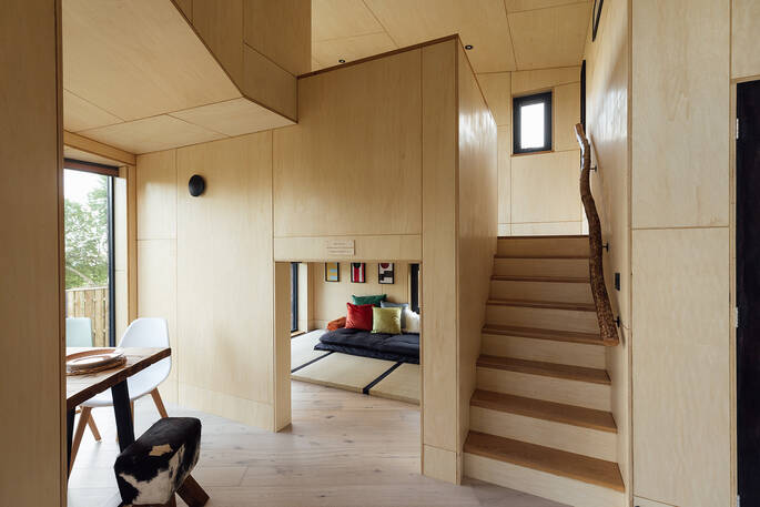 Entrance to the cinema room