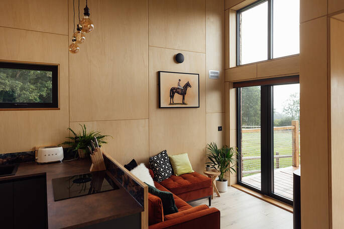 View from the living area