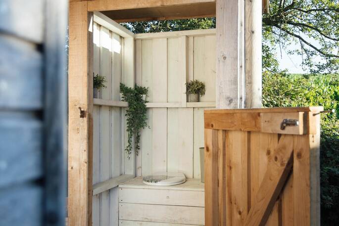 13 - Shower block with compost loo and hot shower