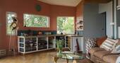7 - Open plan layout showing kitchen