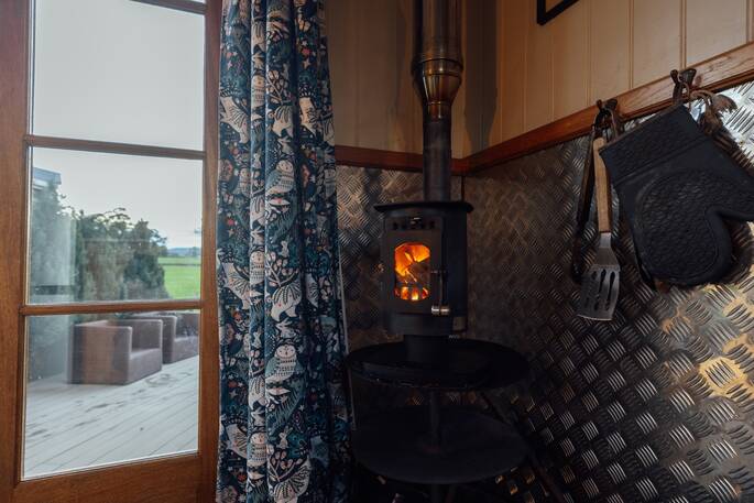 9 Wood burner