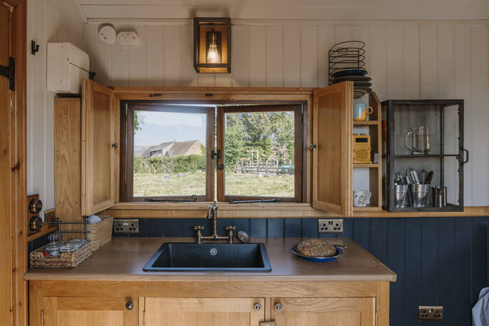 view from the kitchen