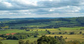 The beautiful landscape surrounding The DugOut and miles of Herefordshire countryside