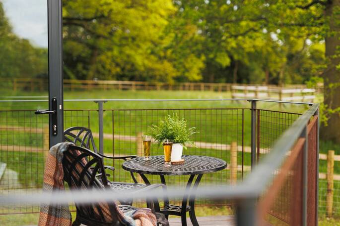 Outdoor table and chairs