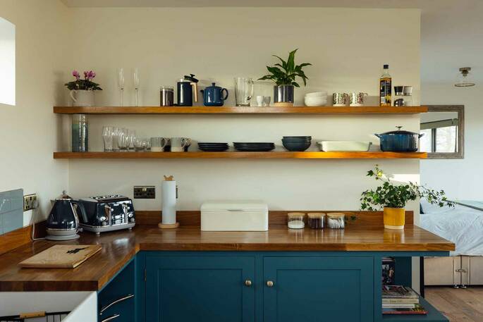 Kitchen is well equipped