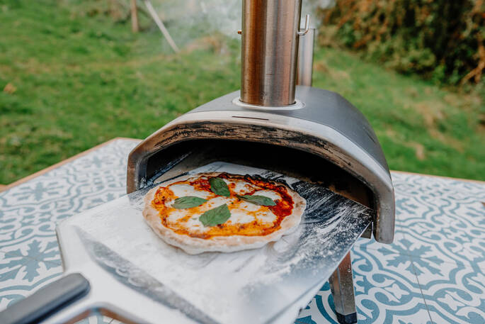 Pizza oven available
