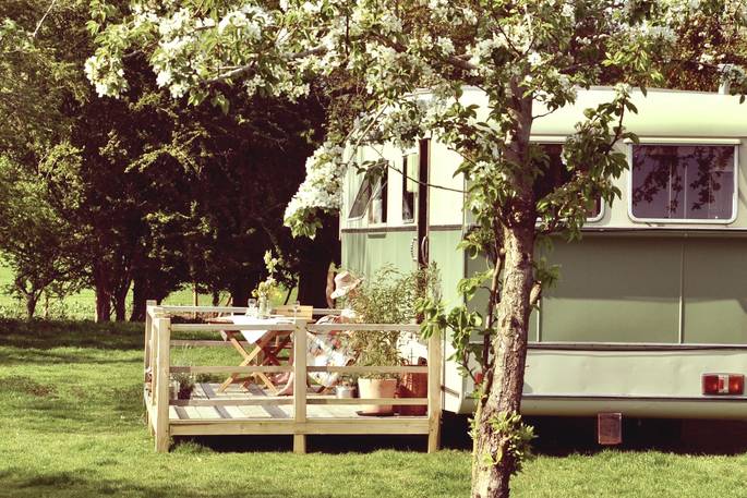 The Sipson wagon decking, Vowchurch, Herefordshire