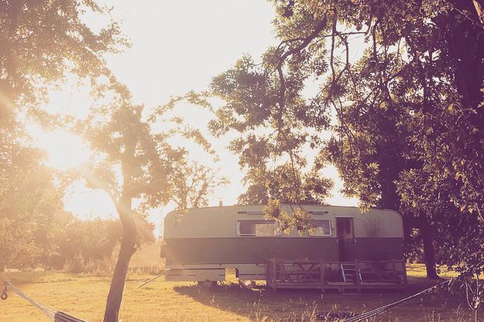 The Sipson wagon glamping, Vowchurch, Herefordshire