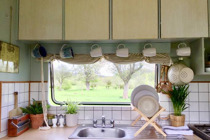 The Sipson wagon kitchen, Vowchurch, Herefordshire
